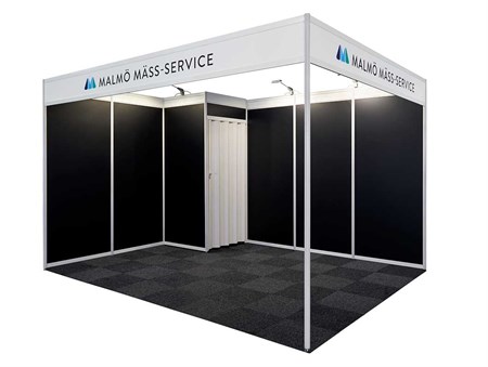 Profilmonterpaket, svarta väggar